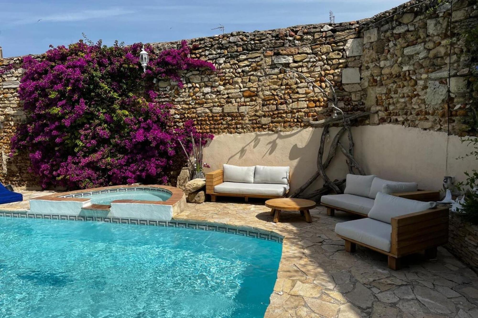 Casa Angel -Bohemian Villa With Swimming Pool And Air Conditioning! Вовер Экстерьер фото